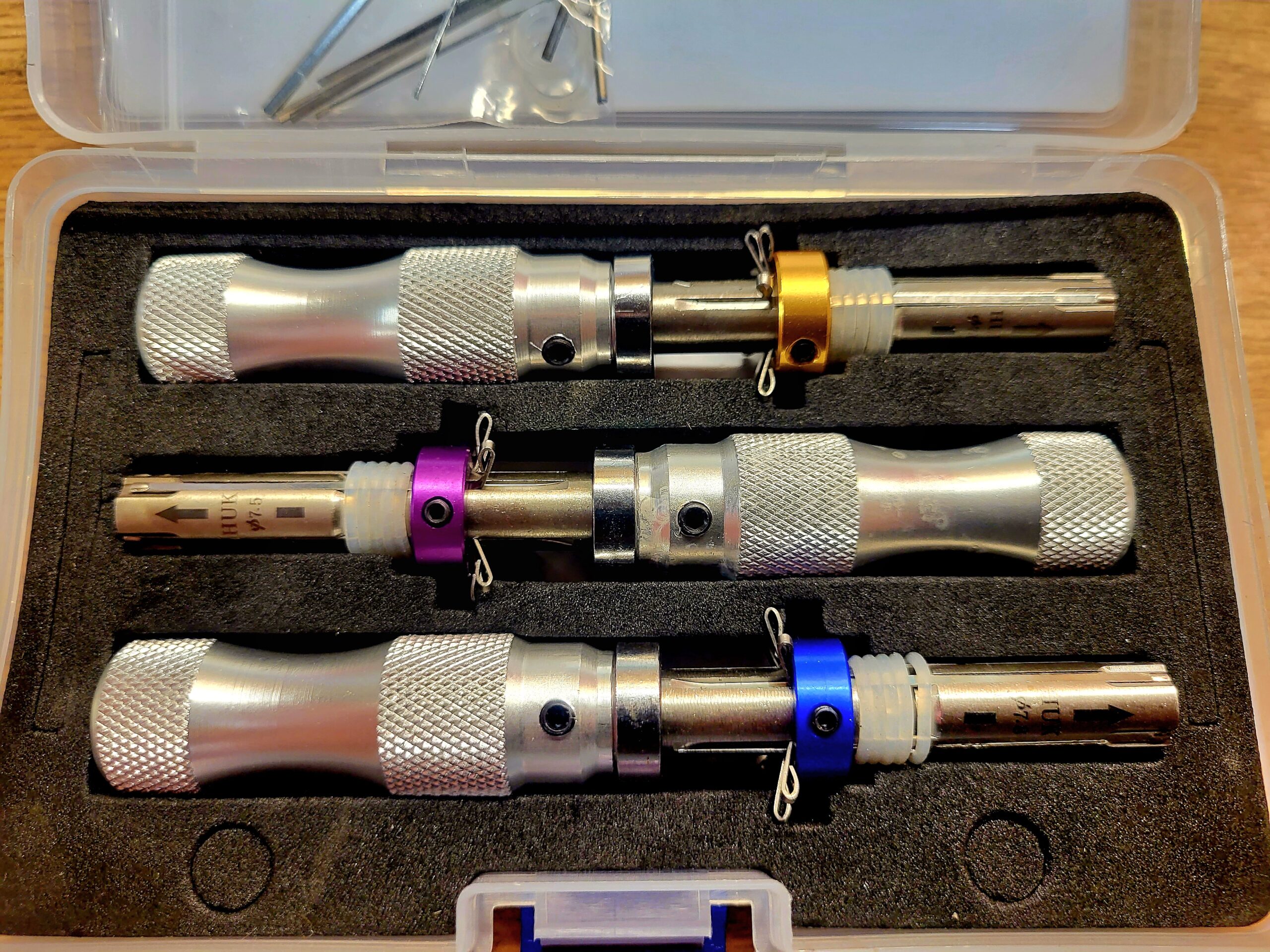 HUK Tubular Pick set of 3 for 7 pin