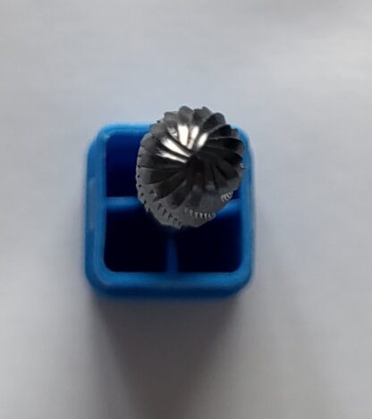 Dyna 6mm shaft x 8mm Bull Nose Burr - Image 3