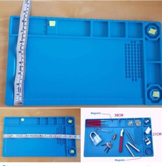 Pinning Mat with Magnetic Areas