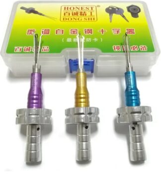Cross Locks or Cruciform Lock Pick Set.