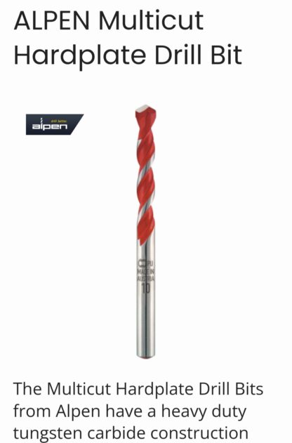 2 X Alpen 6mm Drills - Image 3
