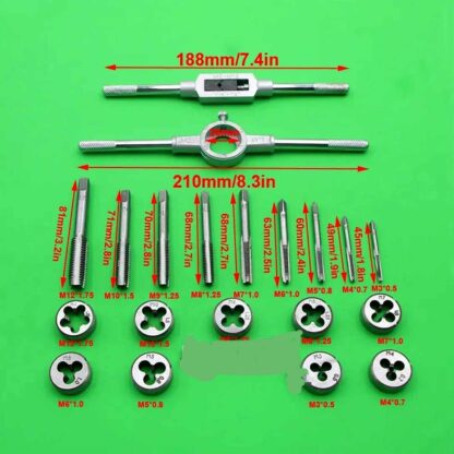 Tap and Die set. 20Pc Metric. - Image 3