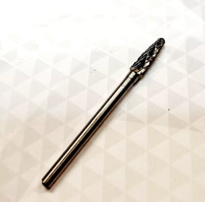 2 x Burrs 3mm shaft with 4mm Head 50mm Long - Image 2