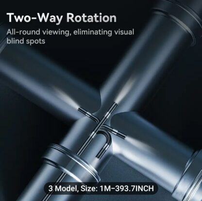 Endoscope 8mm steer cam with 7" digital screen. - Image 2