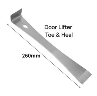 Toe & Heal Door Lifting Bar.