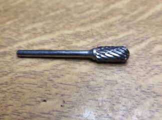 Burr 6mm Shaft 8mm Dome Head